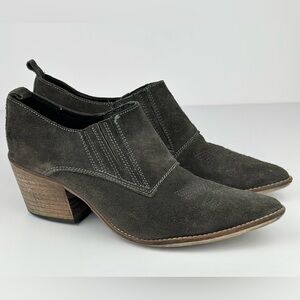 Sixtyseven Women’s Shoes Made In Italy Size 41 Us Size 9 Suede Slip On Heel Shoe